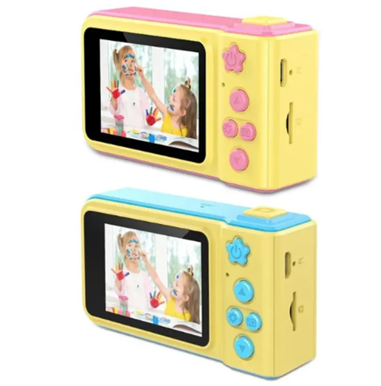 Children Birthday Gift 2.0 inch K7 Digital Kids Camera HD 1080P Video Recorder Educational Toys Mini Cartoon Camera for Kids