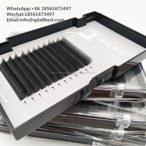 YY cils Marque Privée Semi Permanente Extensions Premade Volume Ventilateurs Faux Vison - Product Image 5
