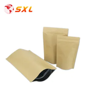 Recycled Kraft Paper Bags Lined Aluminum Foil from Manufacturers