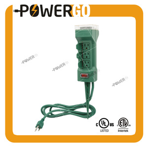 Điện Cổ Phần bảo vệ tăng với 24 giờ hẹn giờ cơ khí cho sân và vườn không thấm nước 14/3 sjtw dây mở rộng ETL được liệt kê - Product Image 5