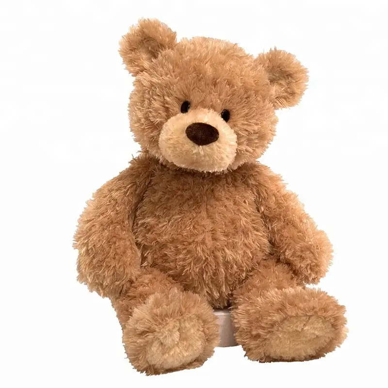 Wholesale Plush Customized Light Brown Giant Teddy Bear With T Shirt