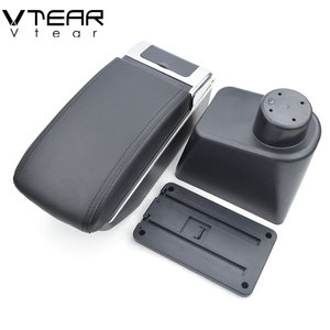 Accoudoir de voiture en cuir din de <span class=keywords><strong>Renault</strong></span> Kaptur Captur QM3, boîte de rangement avec rehaussement USB, repose-bras et accessoires de voiture au magasin central - Product Image 6