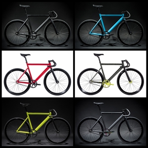 Bicicleta de Piñón Fijo -Track 7 Aviation, Cuadro de Aleación de Aluminio 7005, Bicicleta Deportiva de Carretera, Bicicleta Fixie de Aleación, Piñón Fijo - Product Image 5