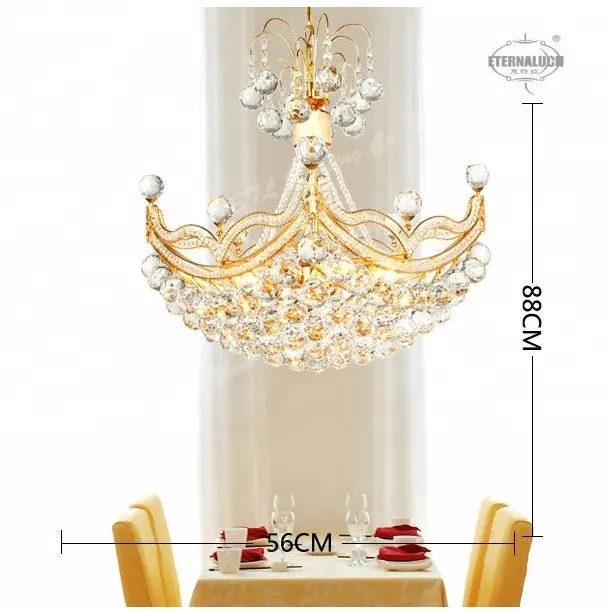 Centro di nozze lampadario di cristallo apparecchio di illuminazione decorativa in Cina ETL800068