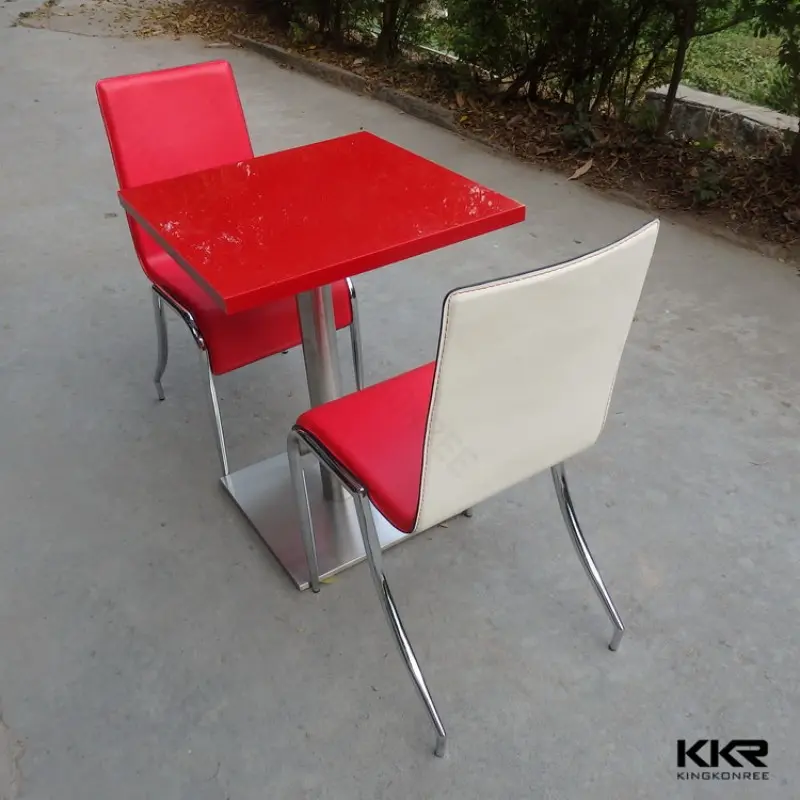 KKR design mesa de café tampo de mármore e quartzo de pedra artificial