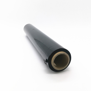 Rouleaux de bonne qualité <span class=keywords><strong>noir</strong></span> main <span class=keywords><strong>palette</strong></span> <span class=keywords><strong>film</strong></span> rétractable en plastique stretch épaisseur du <span class=keywords><strong>film</strong></span> en gros prix - Product Image 2