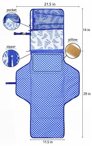 Portable Bébé à Langer Imperméable Tapis À Langer D'embrayage pour Garçons et Filles - Product Image 4