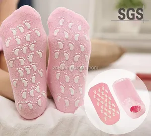 Handel Assurance service OEM Feuchtigkeitsspendende Spa Gel Socken; silikon gel socke, kühlung gel socke