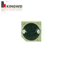 Kingwei KSA12810B05 12.8mm Self-Drive SMD Piezoelectric Buzzer 5V Alarm Siren 10mm Tinggi 2.30.5kHz