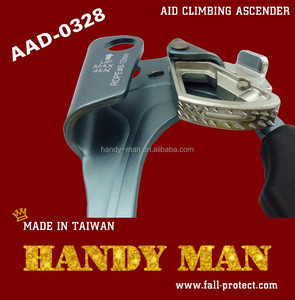 Ascendedor con mango de aluminio AAD-0328 CE EN567 para escalada con cuerda de 8-13 mm - Product Image 6