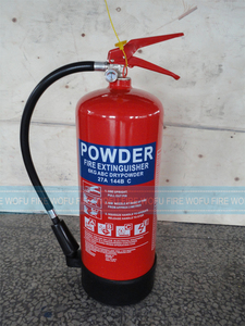 <span class=keywords><strong>Extincteur</strong></span> à poudre sèche ABC certifié CE Welfare MFZL6 6KG Classe d'incendie 3A/55B/C Temps de décharge 15s Construction en acier au carbone - Product Image 2