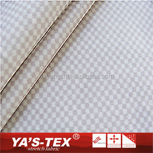 Fournisseurs de la chine Vente <span class=keywords><strong>Chaude</strong></span> 92% Polyester 8% Spandex Plaid Imprimé Tissé Tissu Pour Vêtement - Product Image 6