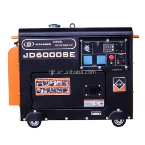 Generator Diesel Portabel untuk Penggunaan Di Rumah Tipe JD6000SE 5KW