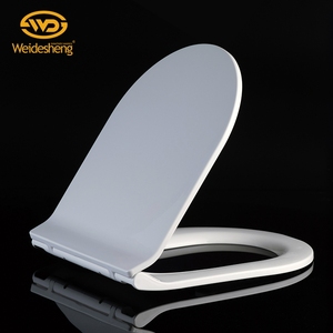 Im Lặng Chậm Xuống U Shape Urea Nhựa Nhà Vệ Sinh Chỗ Ngồi Nắp Đậy - Product Image 4