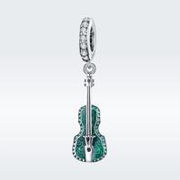 Bagreer ARGENT ACCESSOIRES VIOLON PENDENTIF BRICOLAGE COLLIER SCC1097
