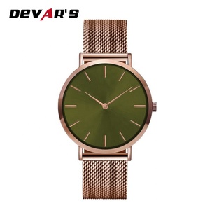 Devars-Reloj de pulsera para hombre, clásico, de buena calidad, a la moda, 2018