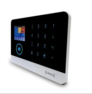 Système d'alarme de sécurité domestique sans fil, wi-fi, gsm, tuya, avec application LCD, anti-cambriolage