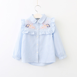 Venta al por mayor en línea, compra India, <span class=keywords><strong>manga</strong></span> <span class=keywords><strong>larga</strong></span>, Etiqueta Privada, camisas <span class=keywords><strong>de</strong></span> vestir <span class=keywords><strong>para</strong></span> <span class=keywords><strong>niñas</strong></span> - Product Image 3