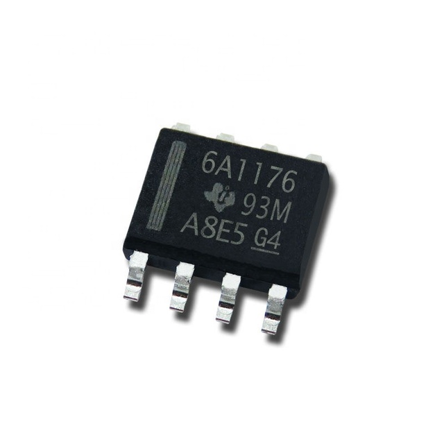 Differential bus transceiver ic chip SN65ALS1176DR 6A1176 SOP8