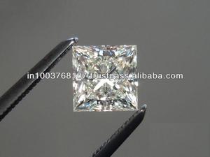 Diamantes sueltos naturales de corte princesa VS2 de 0.125 quilates con certificado IGI Color de corte excelente I - Product Image 2