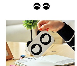 カワイイ各種表情パンダミニビルブックノートブックメモ帳ギフトステーショナリー卸売 - Product Image 5