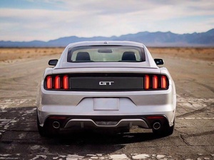 Pour Ford <span class=keywords><strong>Mustang</strong></span>, couvercle de coffre en PP noir brillant, années 14, 15, 16, 17 - Product Image 5