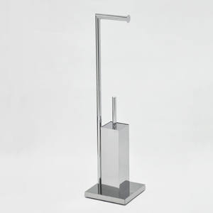 Porte-brosse de toilette fantaisie noir en fer durable d'usine - Product Image 3