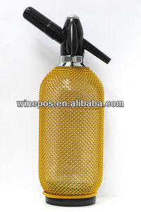 Siphon à soda, siphon à soda en verre, siphon à soda, siphon en maille - Product Image 2