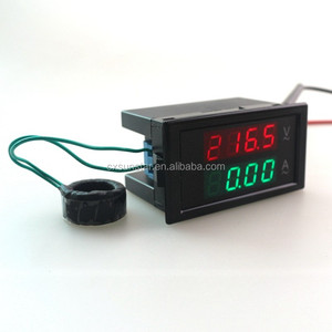 Voltímetro <span class=keywords><strong>Digital</strong></span> LED, amperímetro AC80-300V, 100A, voltímetro, medidor de corriente, pantalla roja y verde - Product Image 2