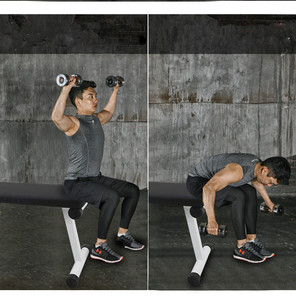 Gym entrenamiento <span class=keywords><strong>de</strong></span> levantamiento <span class=keywords><strong>de</strong></span> pesas Banco plegable ejercicio con mancuernas pesas prensa - Product Image 6