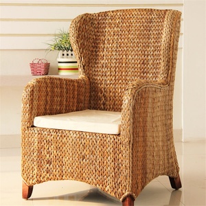 Classic Top Quality Luxury Vintage <strong>Rattan</strong> Wicker <strong>Chair</strong> for <strong>Garden</strong> or Living or Office - Product Image 2