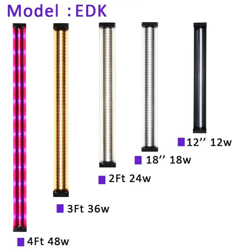 EDK 36W ETL CE & ROHS gelisteter Erdbeer lieferant Aeroponics Vertical Farming Hydro ponics System Tower Gardening LED Grow Lights