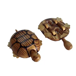 wooden animal tortoise toy for kids or decoration made with wood