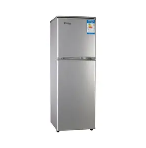 DC 12V/24V 냉장고 태양열 냉장고 142 리터 탑 냉동고 냉장고