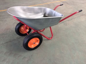 <span class=keywords><strong>Plateau</strong></span> en acier jardin <span class=keywords><strong>2</strong></span> <span class=keywords><strong>roues</strong></span> <span class=keywords><strong>brouette</strong></span> - Product Image 3