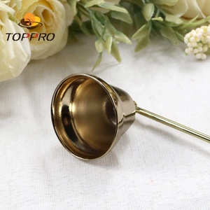 C014 color oro di alta qualità in acciaio inox stoppino forbice senza fumo candela Snuffer Snuffer vendita calda fragranza accessori - Product Image 3