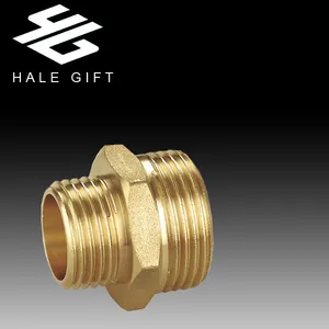 Brass Fittings Reducer Coupling/Male Thread Nipple Connector /Pipe Fitting