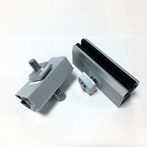 Aluminium Mi Fin Pinces Panneau Solaire Accessoires pour <span class=keywords><strong>le</strong></span> Montage - Product Image 3