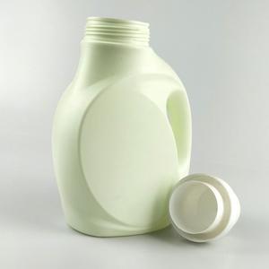 Bouteille en plastique HDPE personnalisée de 1L/2L pour détergent et blanchiment, avec poignée de transport et <span class=keywords><strong>bec</strong></span> verseur - Product Image 3