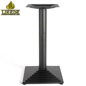 Escalera Fondo Hierro fundido forjado Restaurante Café Mesa de comedor Base - Product Image 3