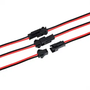 Cable Adaptador de Cableado JST SM Macho y Hembra de 22 AWG 2.54 SM2P SM3P SM4P con Cable <span class=keywords><strong>El</strong></span>éctrico para Luz LED - Product Image 1