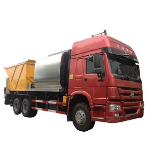 Kualitas Tinggi HOWO Peta Mesin Sinkron Chip Sealer Chip Spreader Truck Harga Pabrik