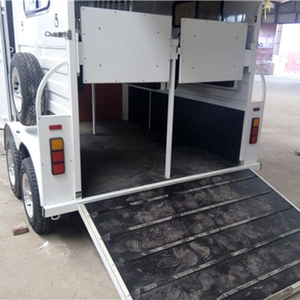2024 nouveauté en acier galvanisé 2 remorques de transporteur de chevaux avec logements remorque de flotteurs de chevaux à <span class=keywords><strong>vendre</strong></span> en Australie - Product Image 4