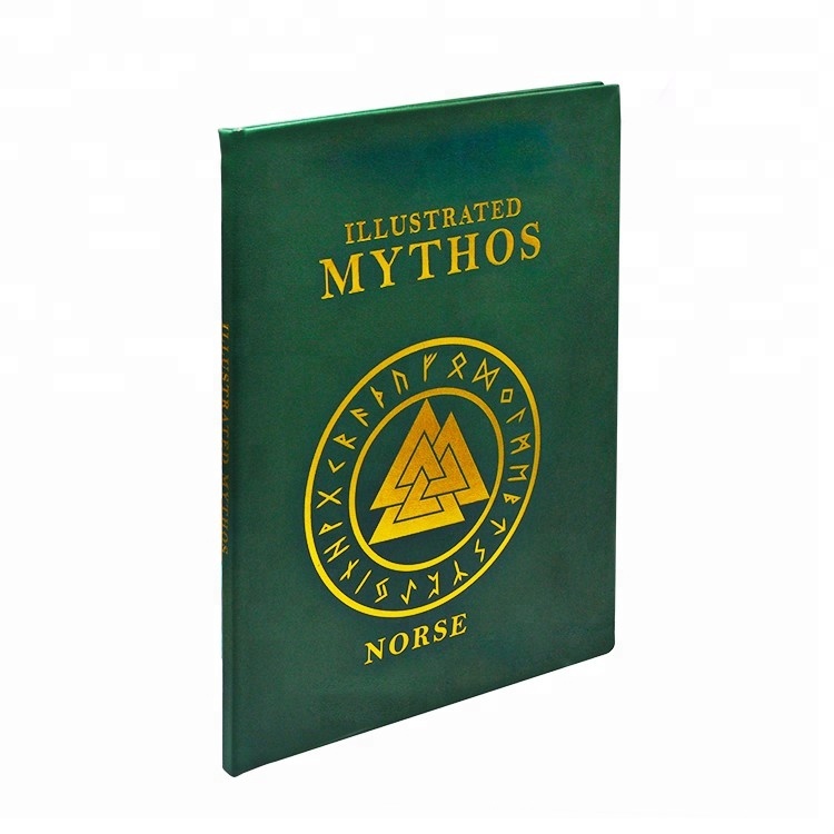 Индивидуальная кожаная обложка, Сказочная книга, полноцветная книга с тиснением из золотой фольги