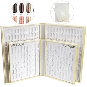 Livre d'affichage des couleurs de vernis gel, manucure personnalisé, <span class=keywords><strong>nuancier</strong></span> pour Nail-Art, 120/216 - Product Image 2