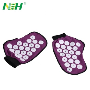 Massaggiatore per palmo della mano per digitopressione, massaggio per agopuntura a mano prodotto per agopuntura spikes - Product Image 2