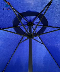 Sombrilla de acero para exteriores, sombrilla para <span class=keywords><strong>Patio</strong></span>, playa, mercado, jardín - Product Image 5