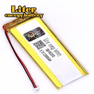 Plug 1.25-2 P 3.7 V 453072 1200 mah factory high quality lithium polymer battery rechargeable li-ion battery lipo - Product Image 3