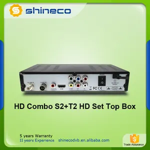 Combo Ricevitore DVB-S2 DVB-T2/HD Set Top Box