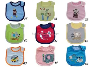 Baby Bib Organic High Quality Bandana Boy Girls Toddler Infant Newborn Feeding Cartoon Smock Waterproof Super Soft Baby Organic Cotton Baby Bibs